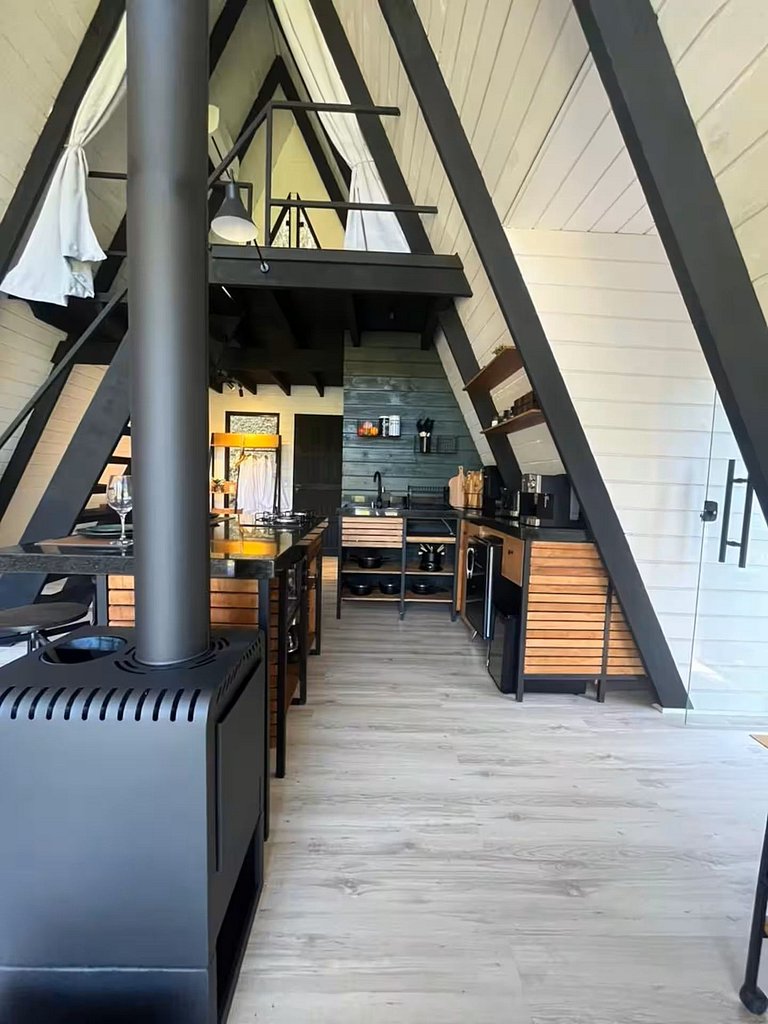 Cabana Encanto A-FRAME Com Cachoeira